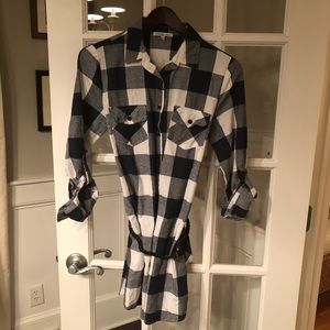 Buffalo check dress